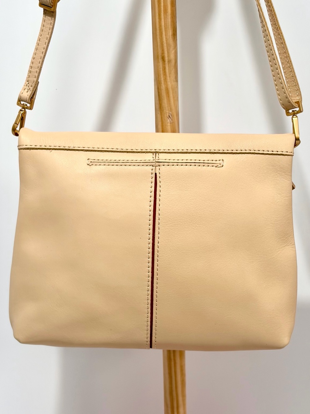 Hammitt VIP MD Crossbody Bag In Superbloom Pink With Brushed Gold Hardware - Picture 14 of 16